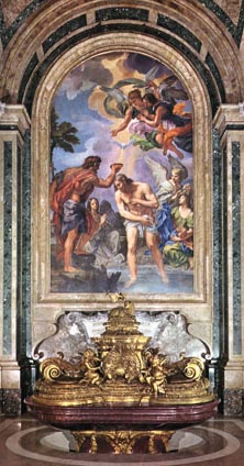 Bazylika w. Piotra w Rzymie  Baptysterium (Carlo Fontana)