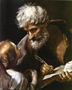 Guido Reni, w. Mateusz i anio