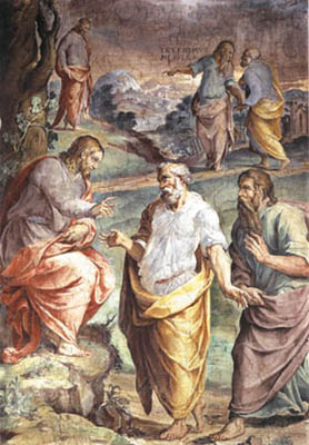 Giorgio Vasari, Powoanie w. Piotra