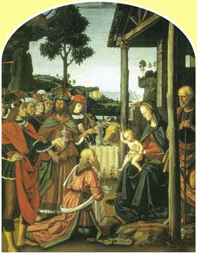 Perugino, Pokłon Trzech Króli