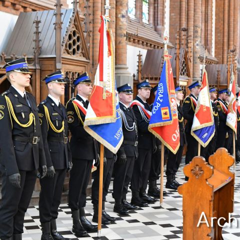 Modlitwa w intencji strażaków w Archikatedrze Białostockiej