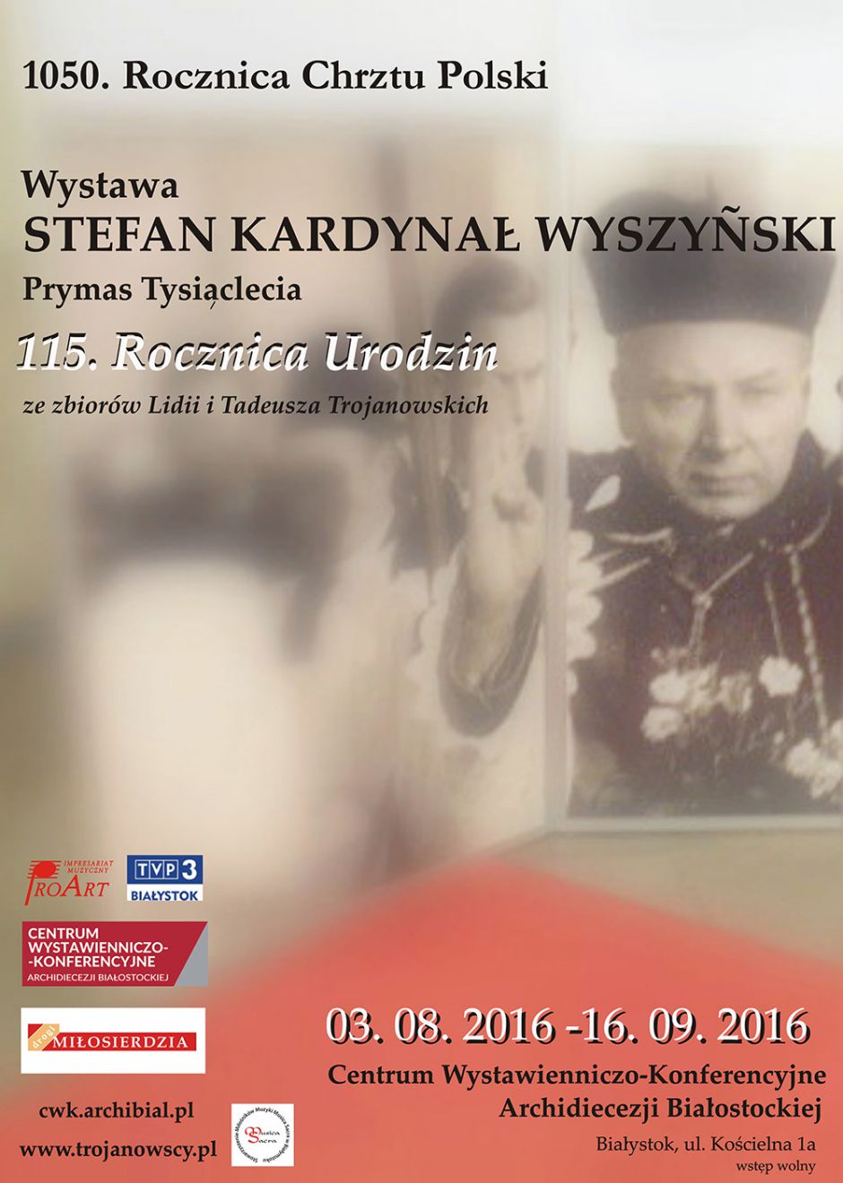 Otwarcie wystwawy o kardynale Stefanie Wyszyńskim w 115. rocznice urodzin