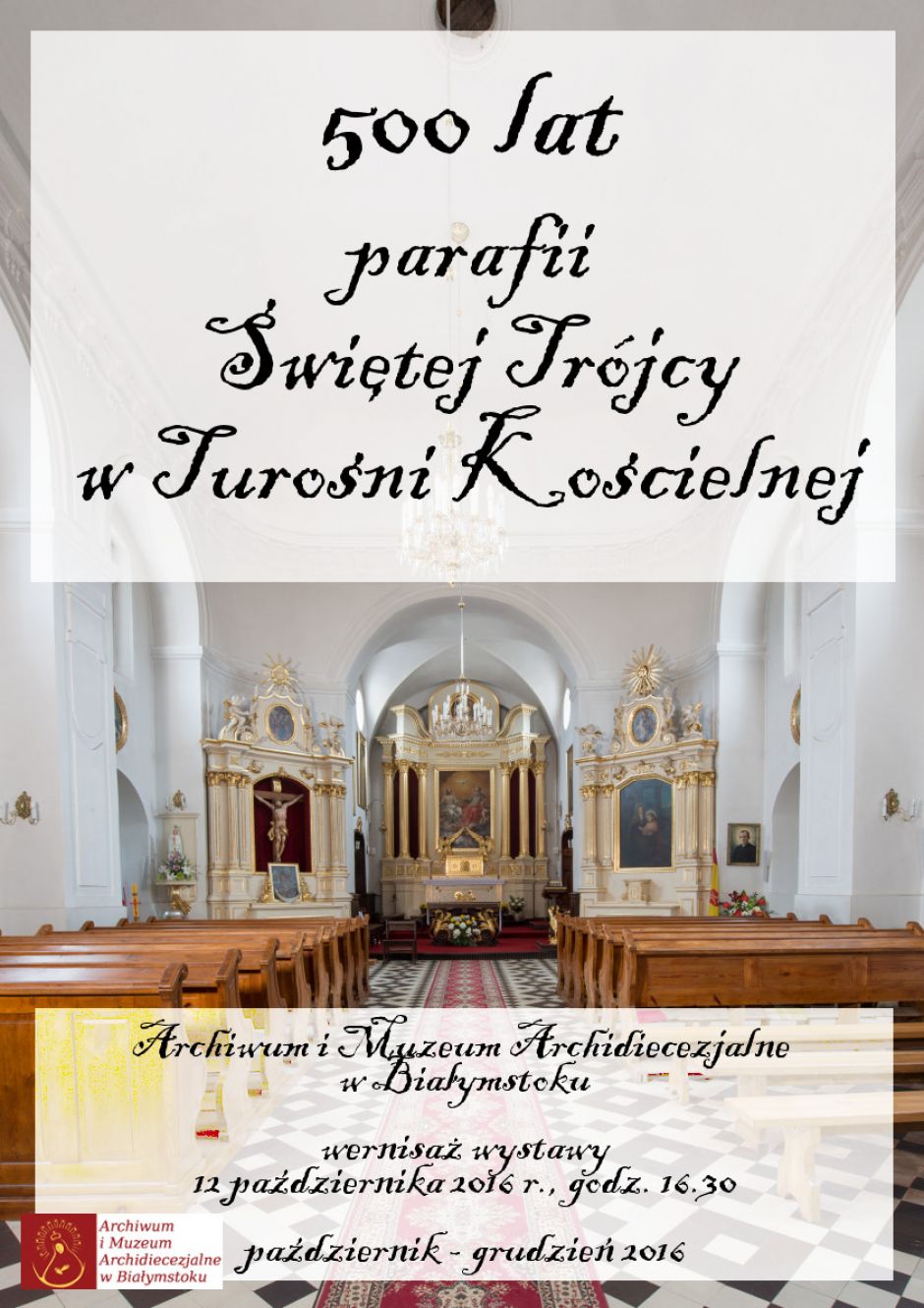 Wernisaż wystawy w 500-lecie parafii w Turośni Kościelnej