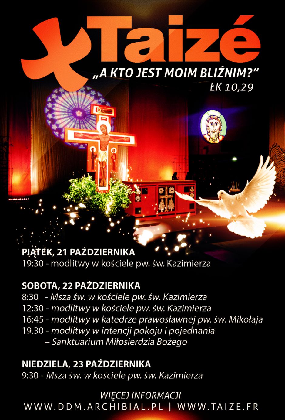 Weekendowe spotkanie sympatyków Taizé w Białymstoku