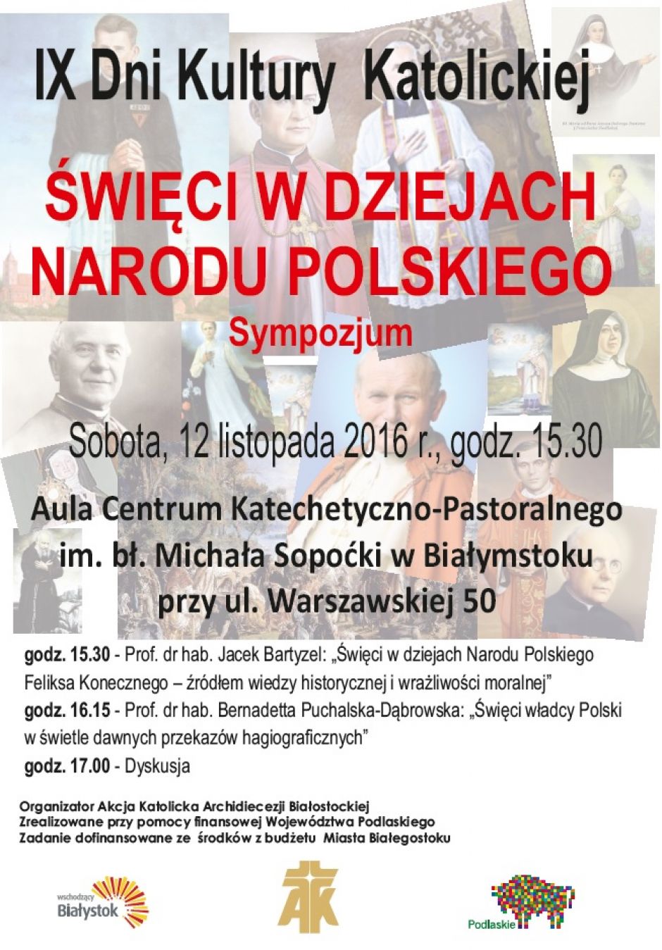 Sympozjum pt. „Święci w dziejach narodu polskiego”