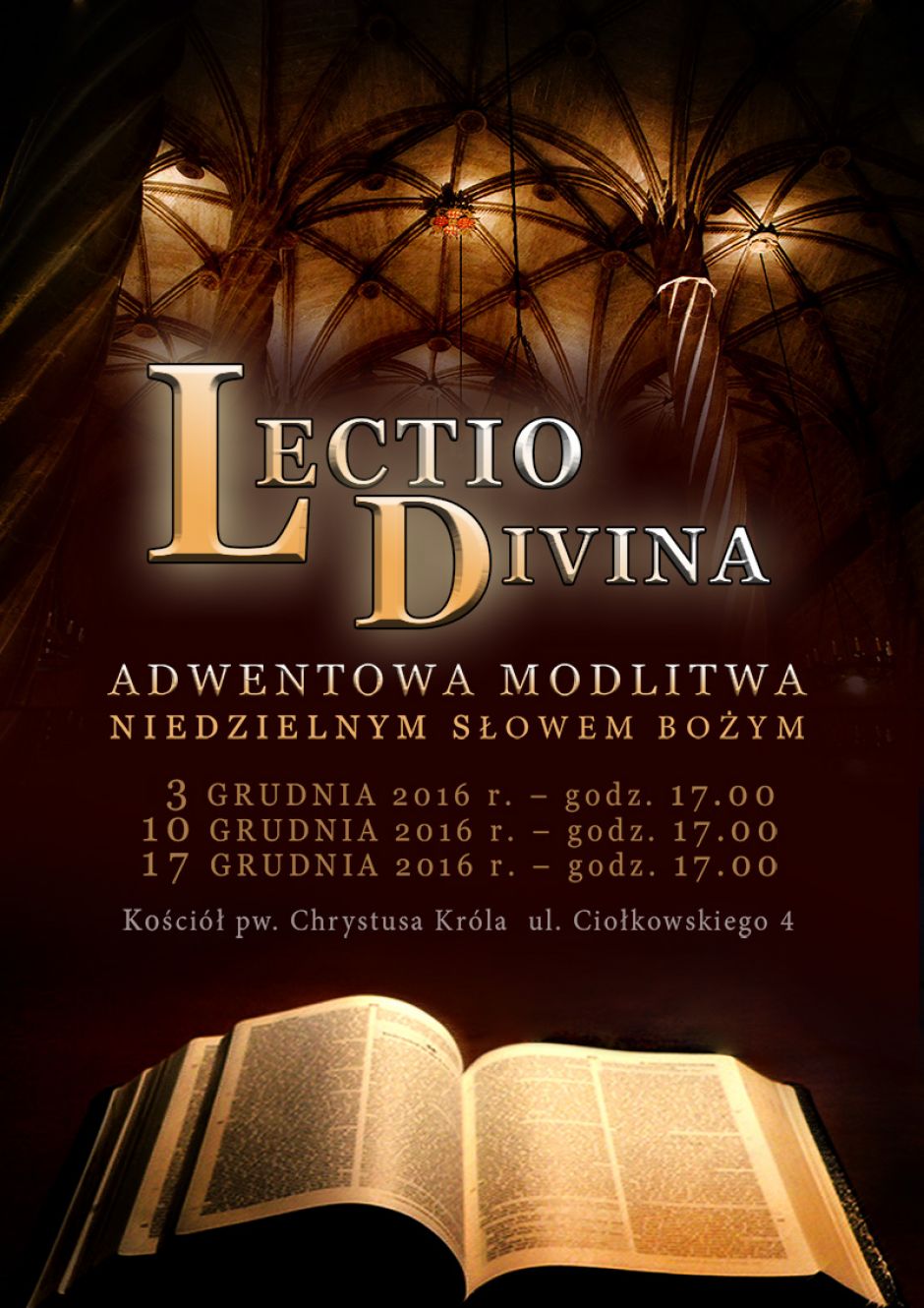 Lectio Divina w parafii pw. Chrystusa Króla
