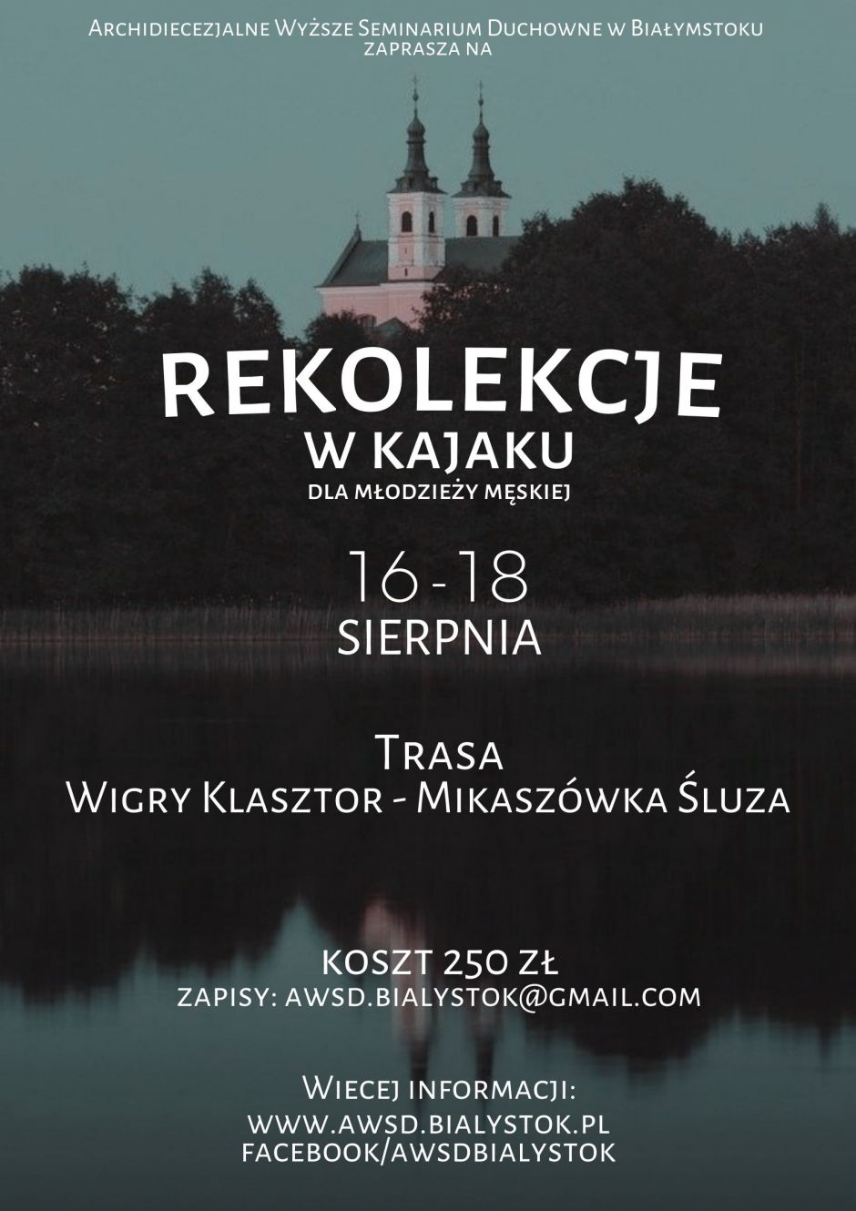 „Rekolekcje w kajaku” AWSD w Białymstoku