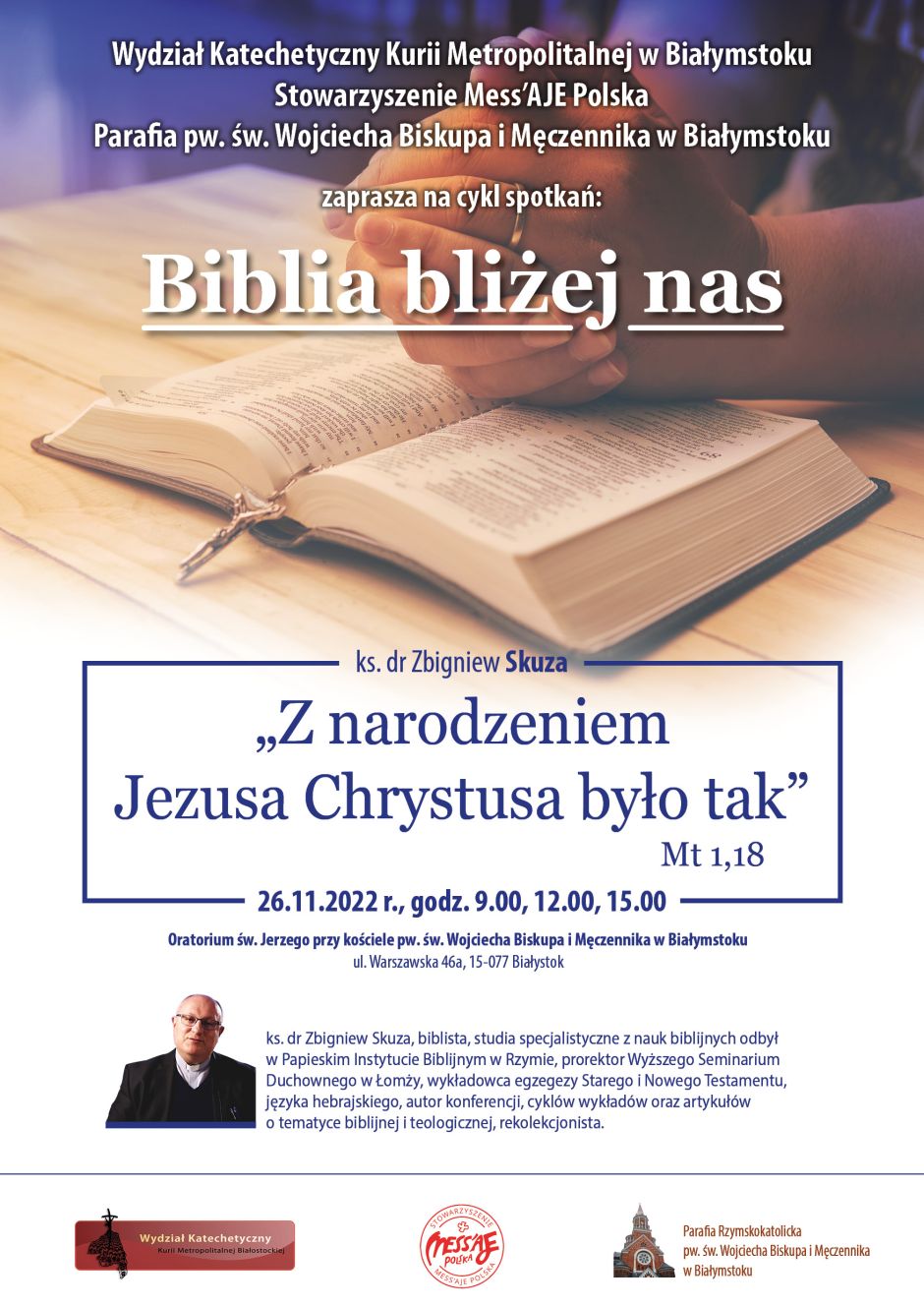 Konferencje poświęcone Ewangelii dzieciństwa Jezusa Chrystusa