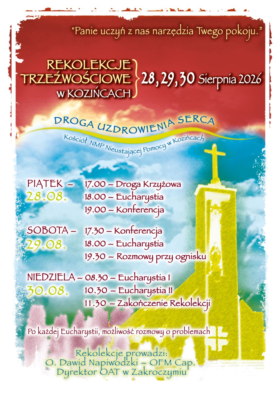 Rekolekcje trzeźwościowe w Kozińcach