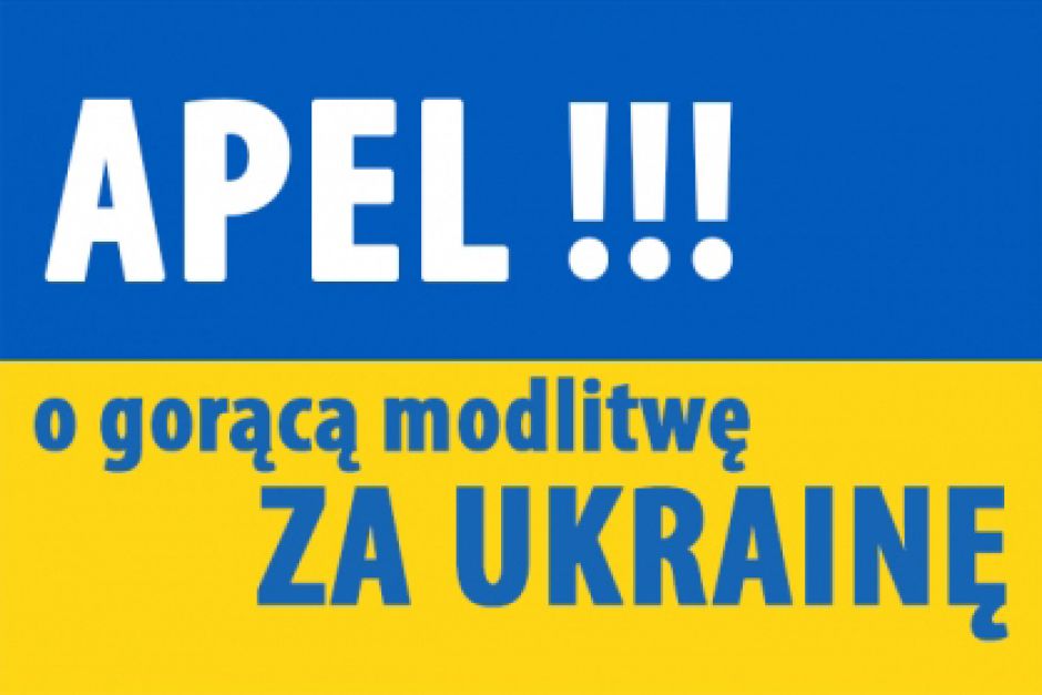 Módlmy sie za Ukrainę!