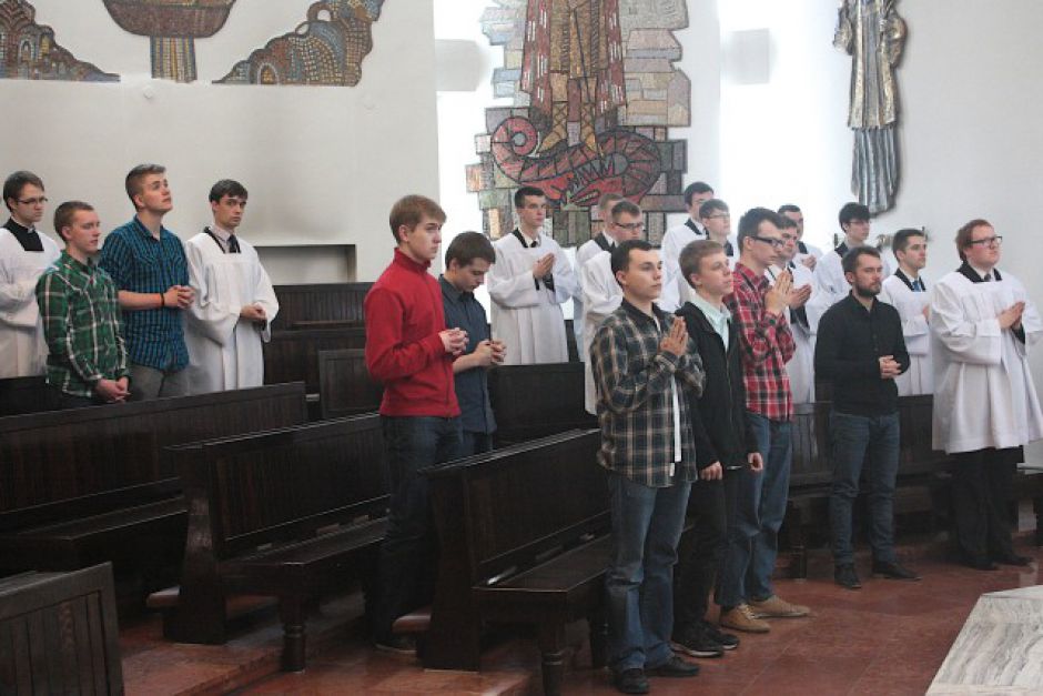 Wielkopostny dzień skupienia dla młodzieży męskiej w Seminarium Duchownym