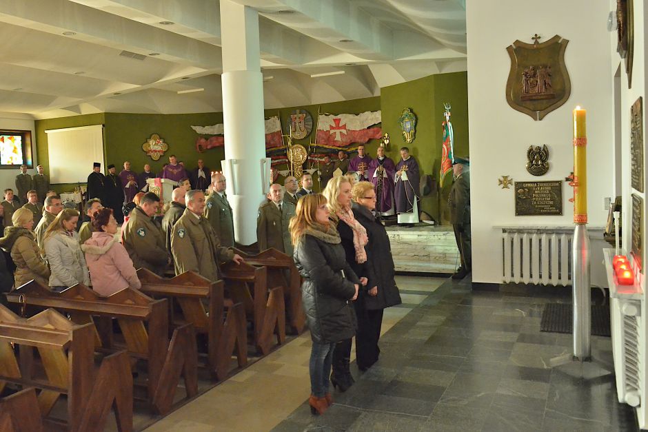 Msza św. w 5. rocznicę śmierci funkcjonariuszy Służby Granicznej