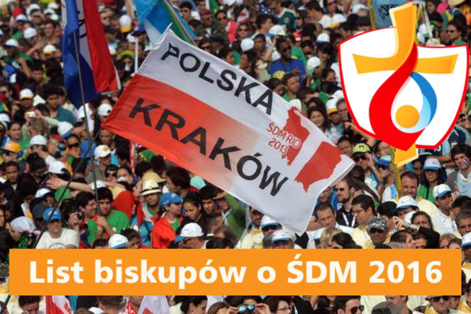 List biskupów o ŚDM – Kraków 2016