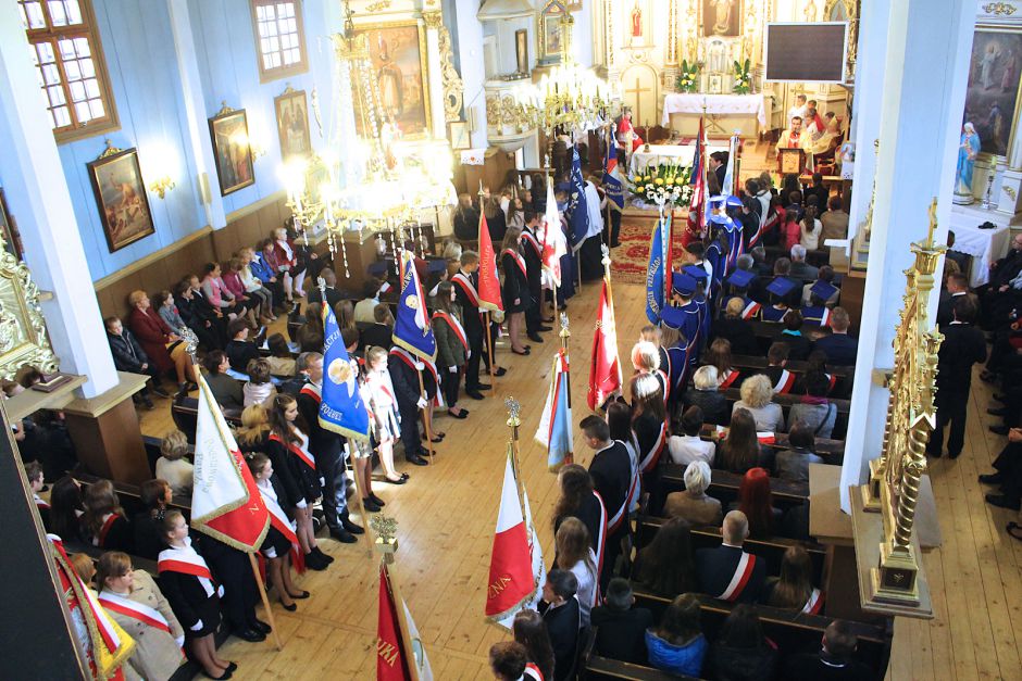 XI Zjazd Podlaskiej Rodziny Szkół im. Jana Pawła II w Kalinówce Kościelnej