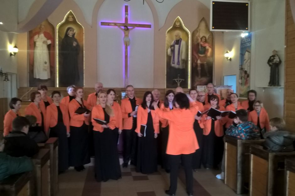 ​Koncert polskiego chóru z Mińska w parafiach archidiecezji