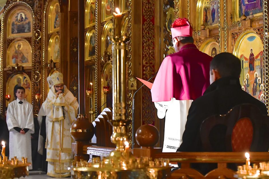 Metropolita Białostocki na nabożeństwie ekumenicznym w cerkwi
