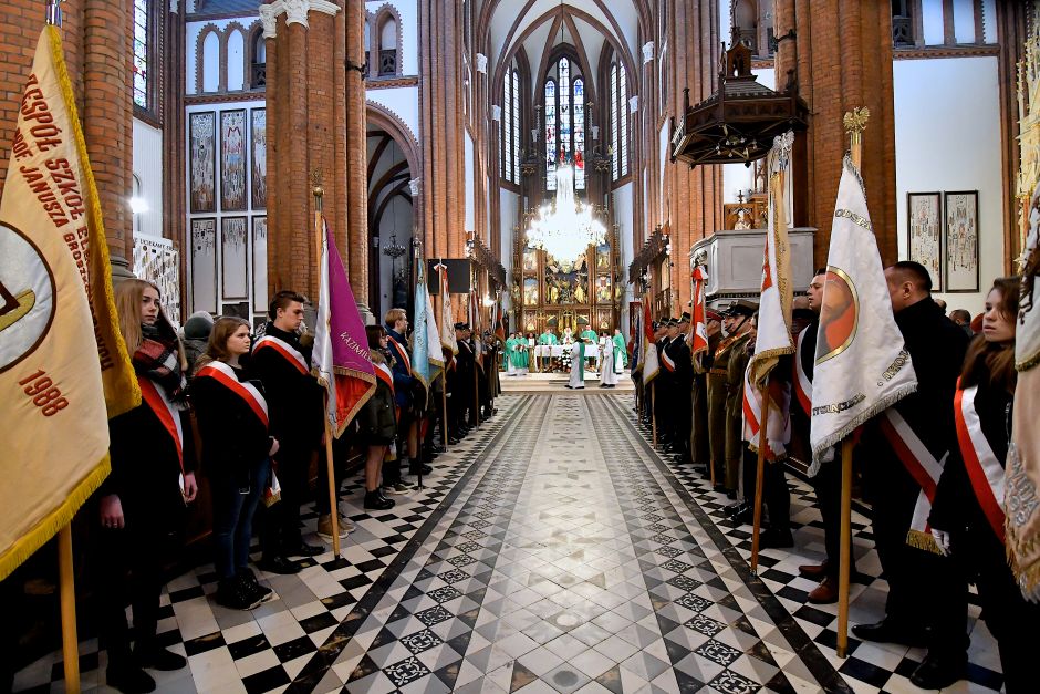Msza św. dziękczynna w setną rocznicę odzyskania przez Białystok niepodległości