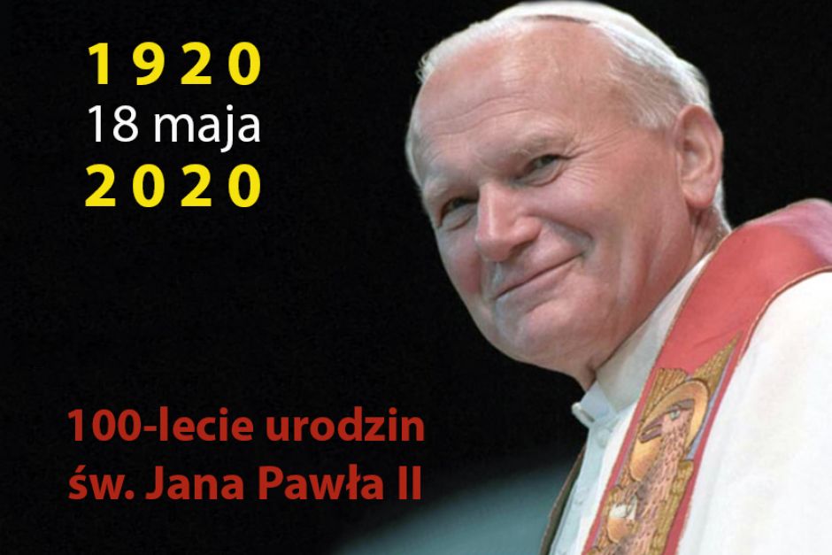  List z okazji setnej rocznicy urodzin św. Jana Pawła II