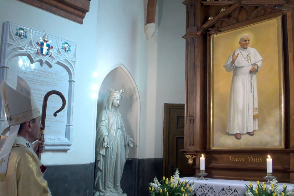 Msza św. dziękczynna w 100-lecie urodzin św. Jana Pawła II