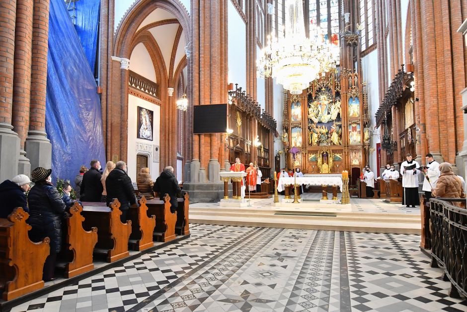 Liturgia Niedzieli Palmowej w Archikatedrze Białostockiej