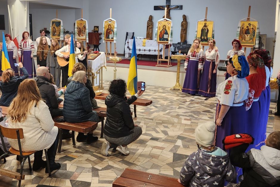 Wierni parafii grekokatolickiej modlili się o pokój na Ukrainie