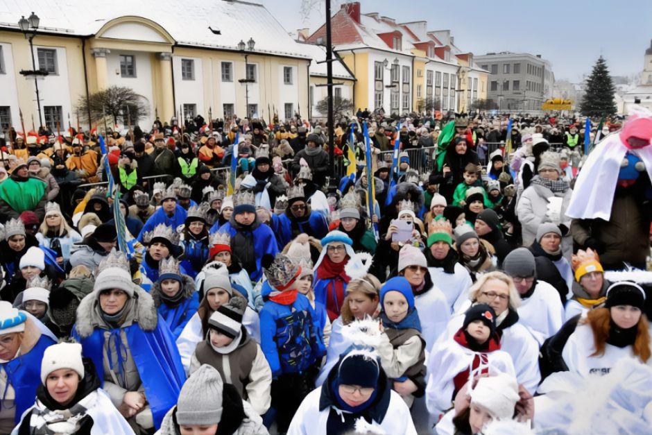 Tysiące mieszkańców Białegostoku na Orszaku Trzech Króli 