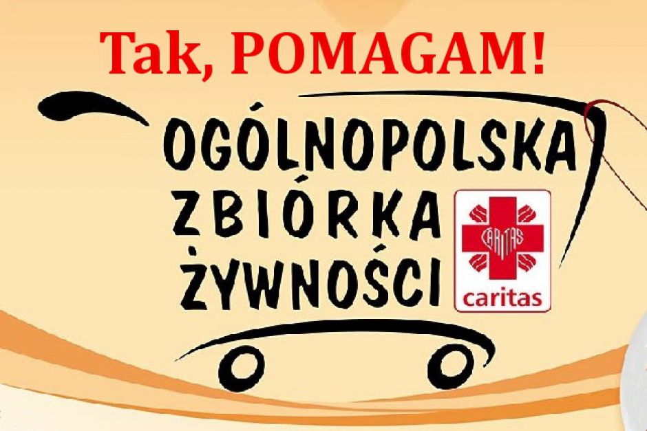 Zbiórka żywności Caritas w Białymstoku