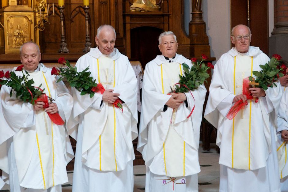 Złoty jubileusz kapłaństwa czterech księży archidiecezji