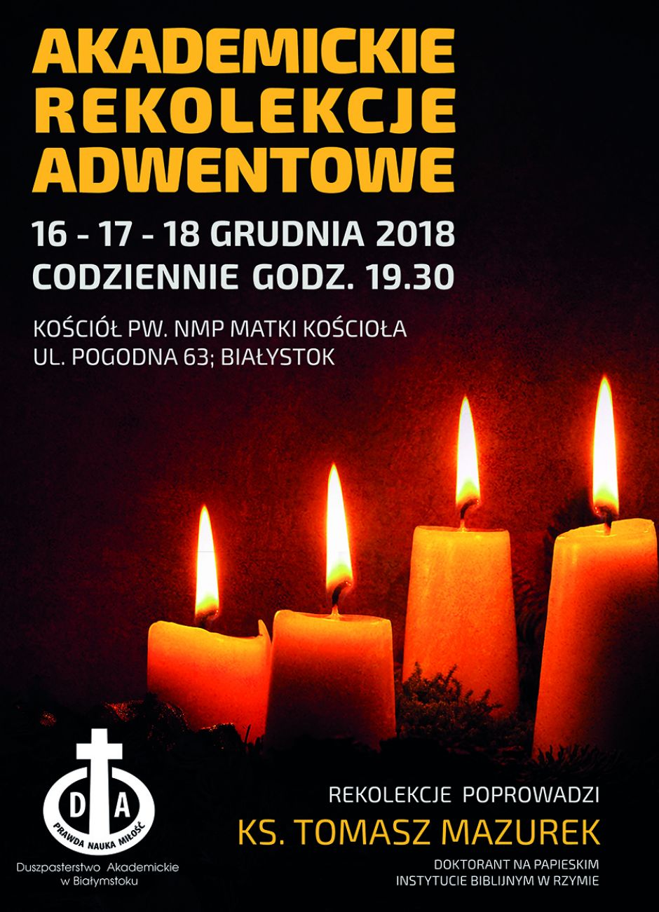 Akademickie rekolekcje adwentowe