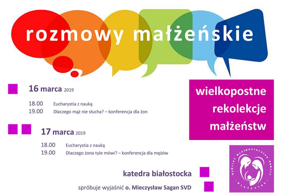 Wielkopostne rekolekcje dla małżenstw